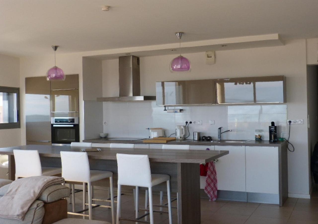 La Perle Marine, Luxe Et Raffinement, Appartement T4 Front De Mer Narbona Esterno foto
