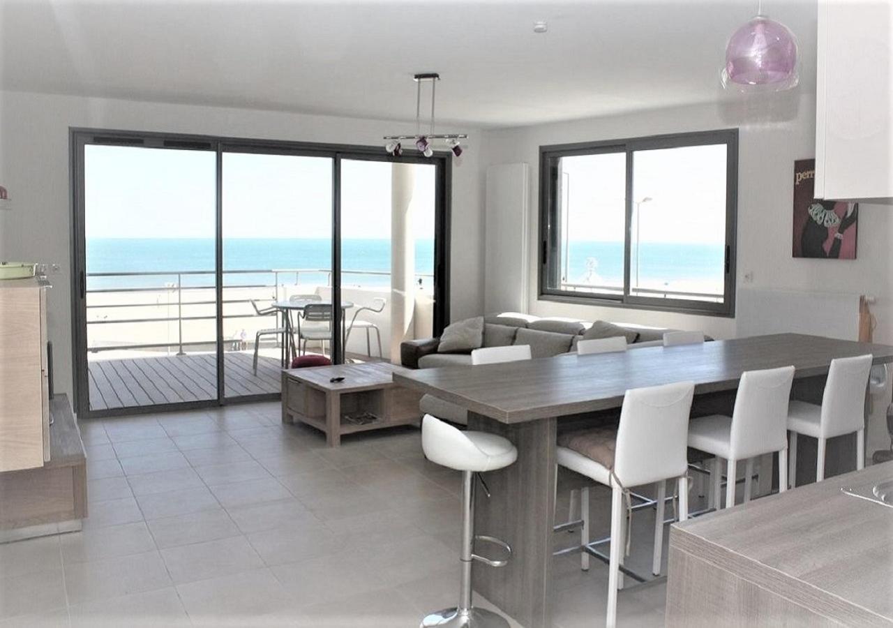 La Perle Marine, Luxe Et Raffinement, Appartement T4 Front De Mer Narbona Esterno foto